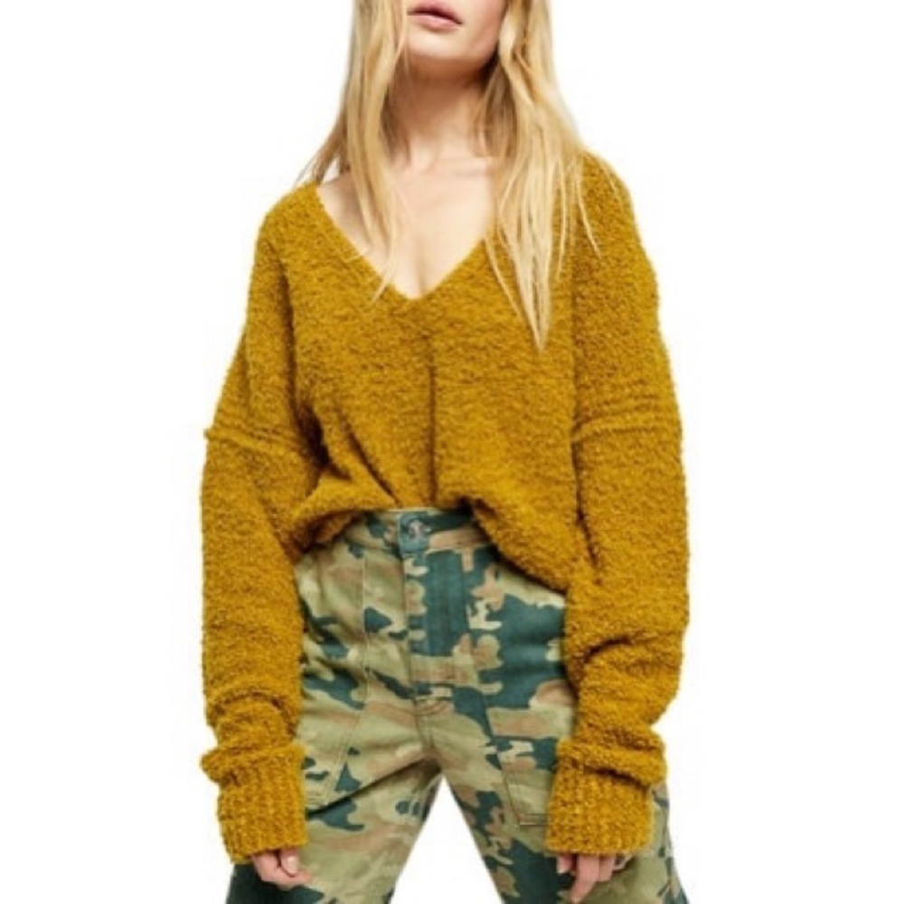 Free People V-Neck Top